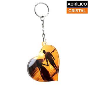 Chaveiro Acrílíco Cristal