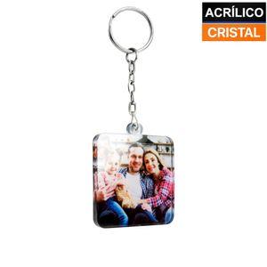 Chaveiro Acrílico Cristal