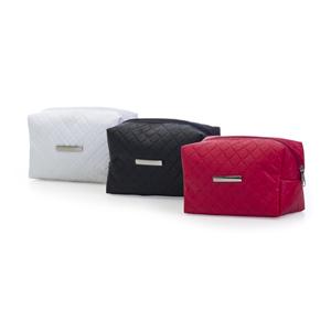 Necessaire puff matelassê couro sintético