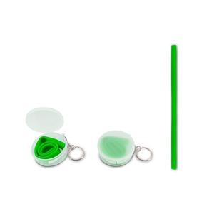 Canudo Silicone com Estojo