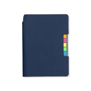Caderno com autoadesivos