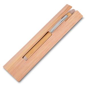 Caneta Ecológica de Bambu com Estojo