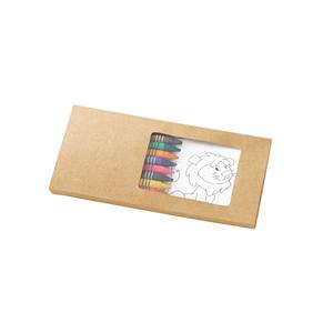 Kit para pintar em caixa de cartão