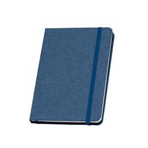 Caderno A5 com capa dura em rPET