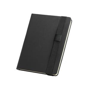 Caderno A5 em csintético com folhas lisas