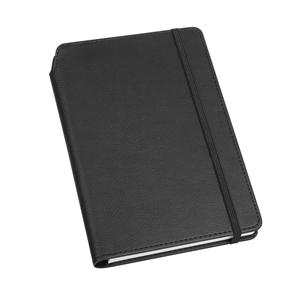 Caderno A5 em csintético com folhas pautadas