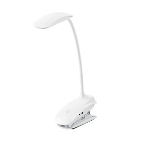 Luminária de mesa portátil em ABS e com LED COB