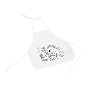 Avental de criança para colorir em non-woven (80 g/m²)