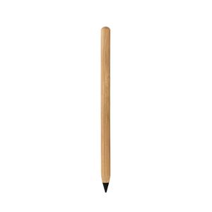 Caneta sem tinta com ponta de liga metálica em bambu