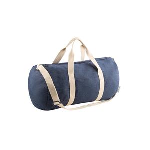 Sacola esportiva ou viagem em denim reciclado (300 g/m²)