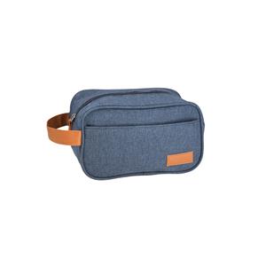 Bolsa para cosméticos em 600D de alta densidade e pega em PU