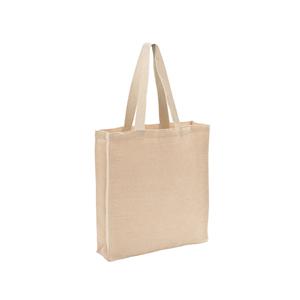 Sacola em juco (mistura de algodão e juta, 275 g/m²)