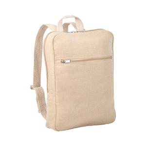 Mochila em juco (mistura de algodão e juta, 275 g/m²)