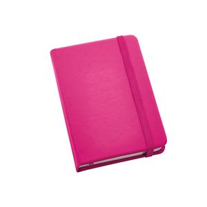 Caderno de bolso em csintético com folhas lisas