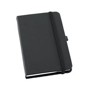 Caderno A5 em csintético com folhas lisas