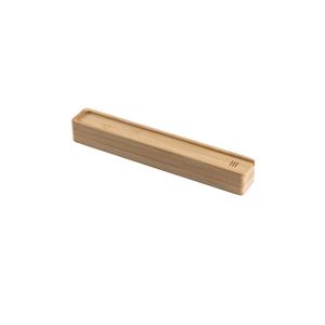 Estojo em bambu natural para 1 esferográfica