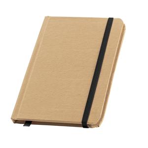Caderno de bolso com folhas lisas