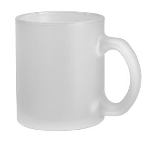 Caneca em vidro com efeito fosco 340 ml