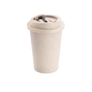Copo de viagem em fibra de bambu e PP 380 ml