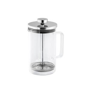 Cafeteira em vidro borossilicato e aço inox 600 ml