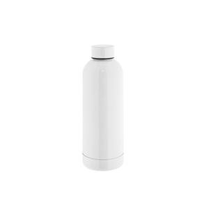 Squeeze em aço inox (90% reciclado) com acabamento em mate metálico 550 ml