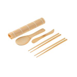 Kit para sushi em bambu