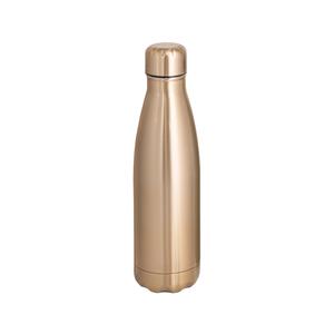 Garrafa em aço inox com acabamento mate metálico 510 ml
