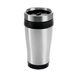 Copo térmico em aço inoxidável e PP 420 ml