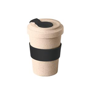 Copo para viagem em fibra de bambu (60%) e PP (40%) 500 ml