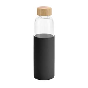 Squeeze em vidro borossilicato e bambu 600 ml